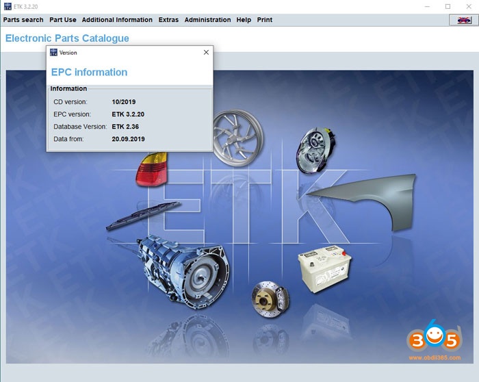 Toyota Electronic Parts Catalog System V1.0 Free Download