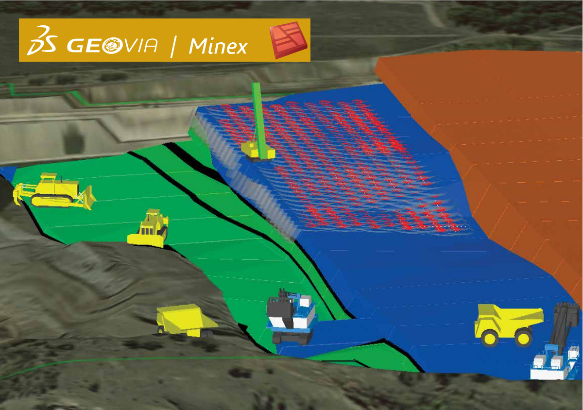 Минекс. GEOVIA. GEOVIA Gems. MINESCHED.